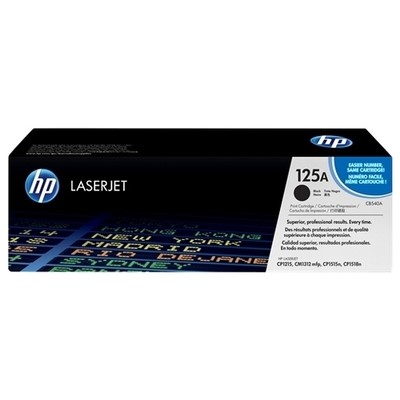 Hp 125A - Toner authentique CB540A - Black