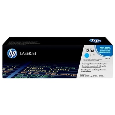 Hp 125A - Toner authentique CB541A - Cyan