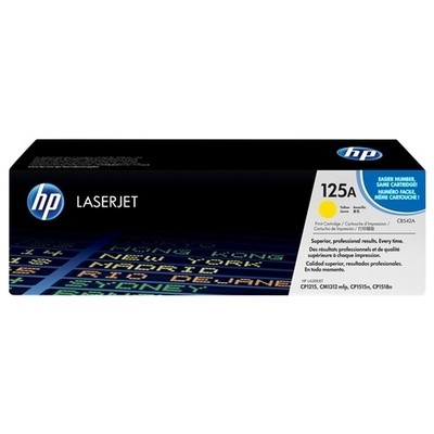 Hp 125A - Toner authentique CB542A - Yellow