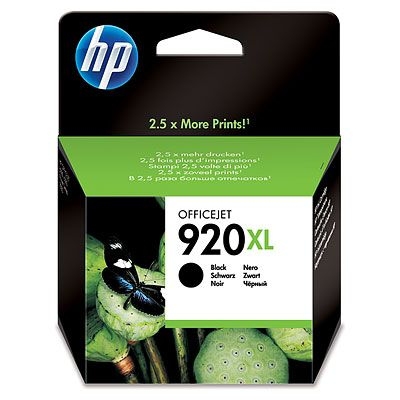 Hp 920XL - cartouche jet d'encre authentique CD975EE - Black