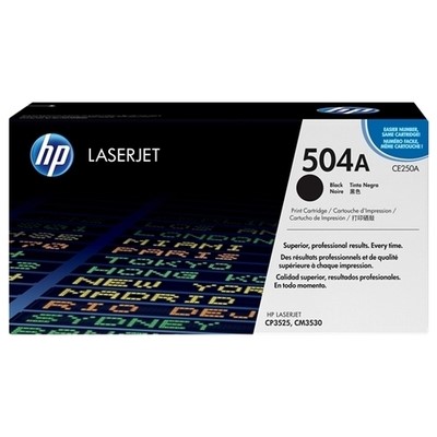 Hp CE250A - Toner authentique CE250A - Black