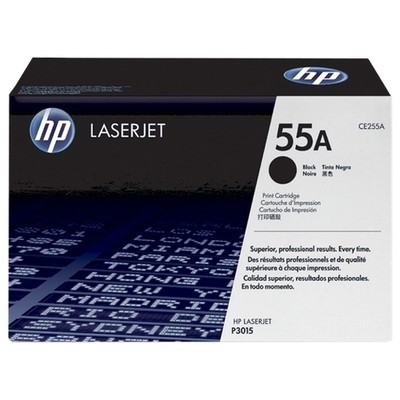 Hp 55A - Toner authentique CE255A, 55A - Black