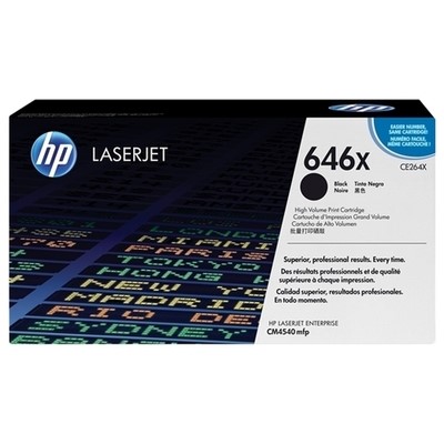 Hp 264X - Toner authentique CE264X, 646X - Black