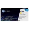 Hp 650A - Toner authentique CE272A, 650A - Yellow