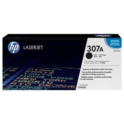 Hp 307A - Toner authentique CE740A, 307A - Black
