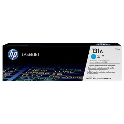 Hp 131A - Toner authentique CF211A, 131A, 731 - Cyan