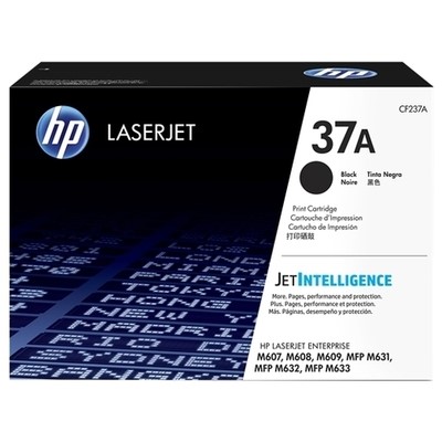 Hp 237A - Toner authentique CF237A, 37A - Black