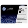 Hp 80X - Toner authentique CF280X, 80X - Black
