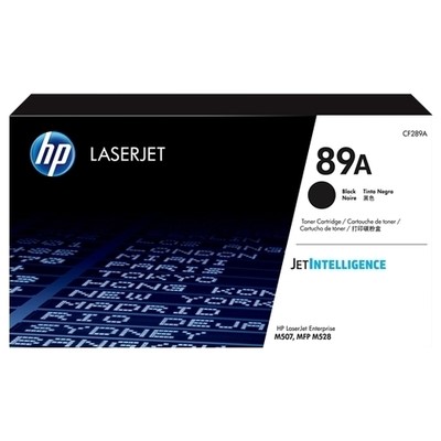 Hp 89A - Toner authentique CF289A, 89A - Black