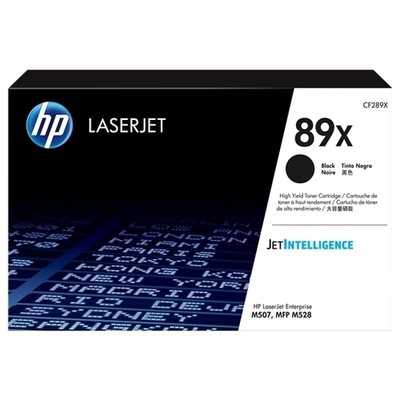 Hp 89X - Toner authentique CF289X, 89X - Black
