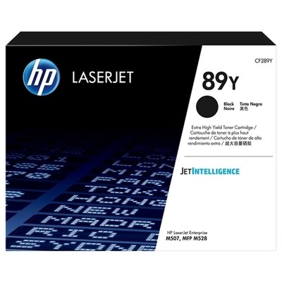 Hp 89Y - Toner authentique CF289Y, 89Y - Black