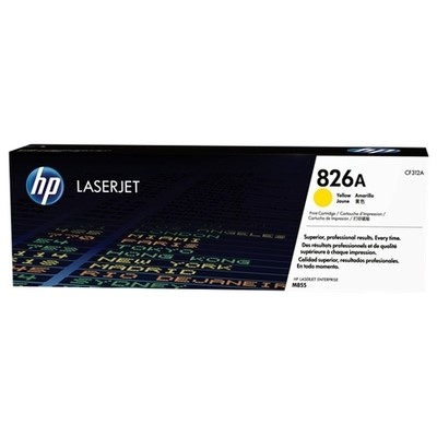 Hp 826A - Toner authentique CF312A, 826A - Yellow