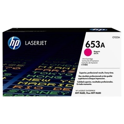 Hp 653A - Toner authentique CF323A, 653A - Magenta