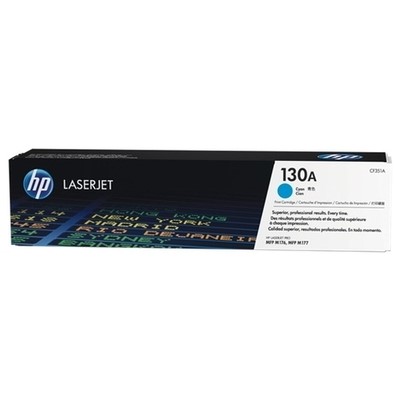 Hp 130A - Toner authentique CF351A, 130A - Cyan