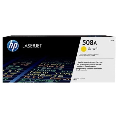 Hp 508A - Toner authentique CF362A, 508A - Yellow