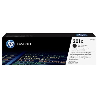 Hp 201X - Toner authentique CF400X, 201X - Black