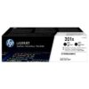 Hp 201X - Pack x 2 Toner authentique CF400XD, 201X - Black