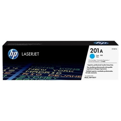 Hp 201A - Toner authentique CF401A, 201A - Cyan