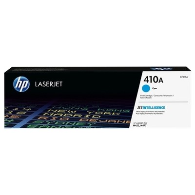 Hp 410A - Toner authentique CF411A - Cyan