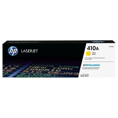 Hp 410A - Toner authentique CF412A - Yellow