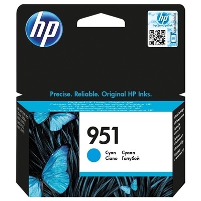 Hp 951 - cartouche jet d'encre authentique CN050AE - Cyan