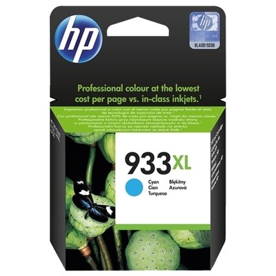 Hp 933XL - cartouche jet d'encre authentique CN054AE - Cyan