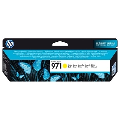 Hp 971 - cartouche jet d'encre authentique CN624AE - Yellow