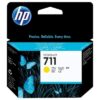 Hp 711 - cartouche jet d'encre authentique CZ132A - Yellow