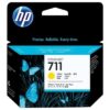 Hp 711 - Pack x 3 jet d'encre authentique CZ136A - Yellow