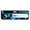 Hp 980 - cartouche jet d'encre authentique D8J07A - Cyan