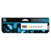 Hp 980 - cartouche jet d'encre authentique D8J09A - Yellow