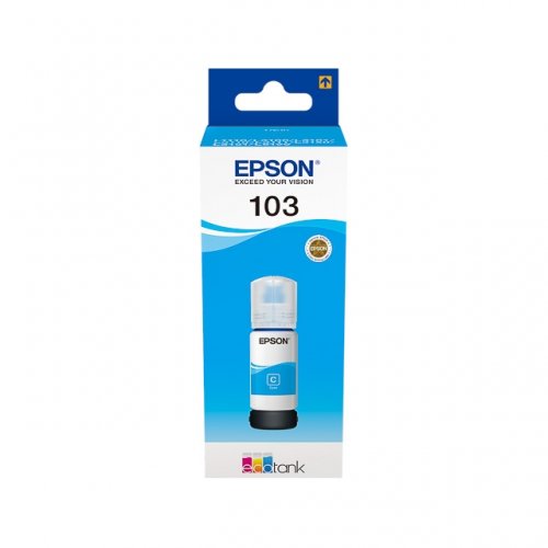 EP-U103C.jpg Epson 103 - Recharge d'encre authentique C13T00S24A - Cyan