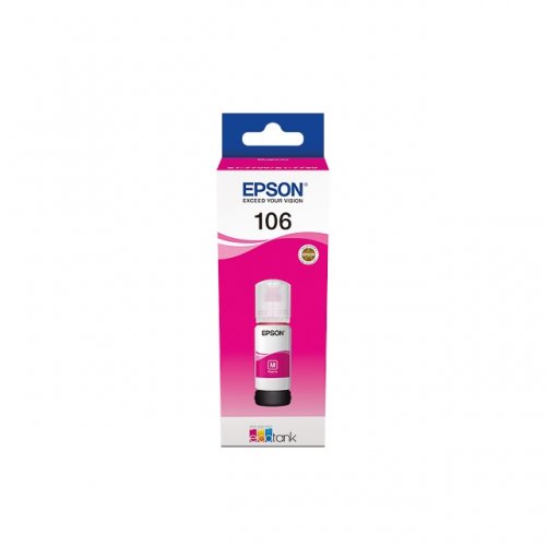 Epson 106 - Recharge d'encre authentique C13T00R340, T106 - Magenta