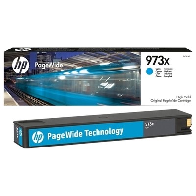 Hp 973XL - cartouche jet d'encre authentique F6T81AE - Cyan