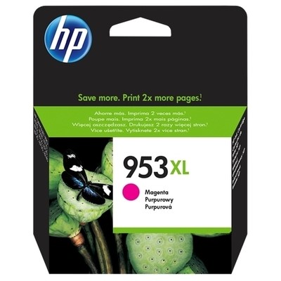 Hp 953XL - cartouche jet d'encre authentique F6U17AE - Magenta