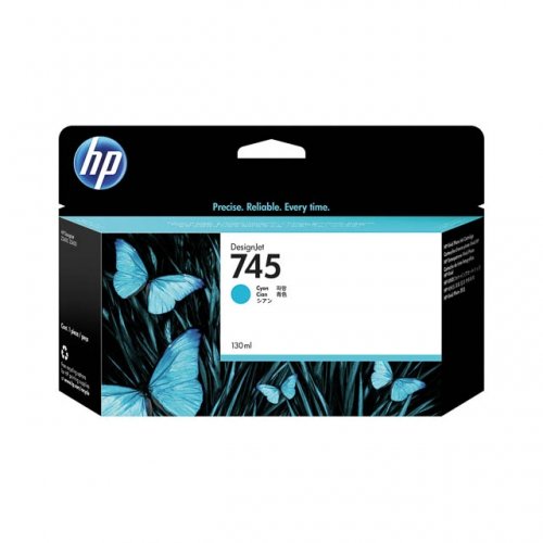 Hp 745 - cartouche jet d'encre authentique F9J97A - Cyan