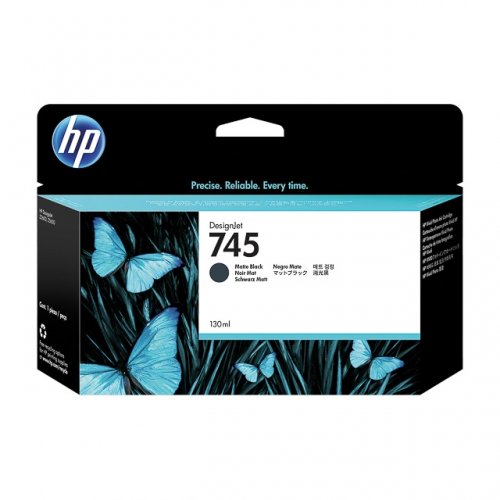 Hp 745 - cartouche jet d'encre authentique F9J99A - Matt Black