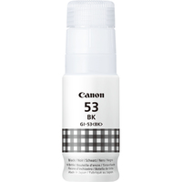 Canon 53 - Recharge d'encre authentique 4699C001, GI53BK - Black