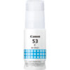 Canon 53 - Recharge d'encre authentique 4673C001, GI53C - Cyan