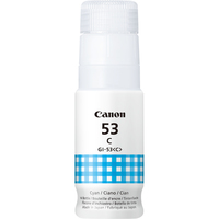 Canon 53 - Recharge d'encre authentique 4673C001, GI53C - Cyan
