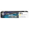 Hp 981A - cartouche jet d'encre authentique J3M70A - Yellow