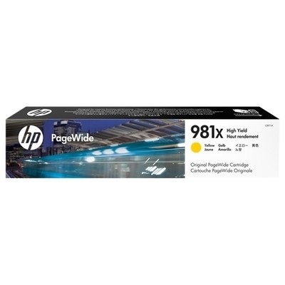 Hp 981X - cartouche jet d'encre authentique L0R11A - Yellow