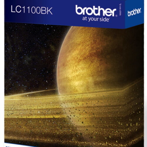 Brother 1100 - cartouche jet d'encre authentique LC1100B - Black