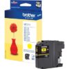 Brother 121Y - cartouche jet d'encre authentique LC121Y - Yellow