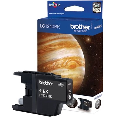 Brother 1240 - cartouche jet d'encre authentique LC1240BK - Black