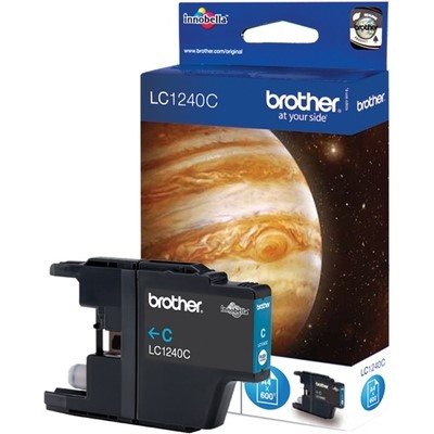 Brother 1240 - cartouche jet d'encre authentique LC1240C - Cyan