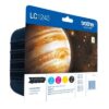 Brother 1240 - Pack x 4 jet d'encre authentique LC1240 - Black Cyan Magenta Yellow