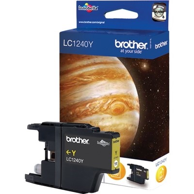 Brother 1240 - cartouche jet d'encre authentique LC1240Y - Yellow