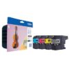Brother 127 - Pack x 4 jet d'encre authentique LC127XLVALBP - Black Cyan Magenta Yellow