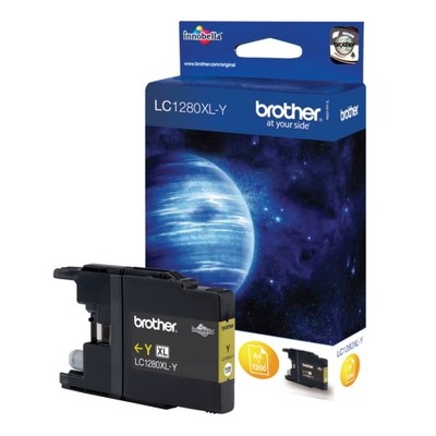 Brother 1280XLY - cartouche jet d'encre authentique LC1280XLY - Yellow